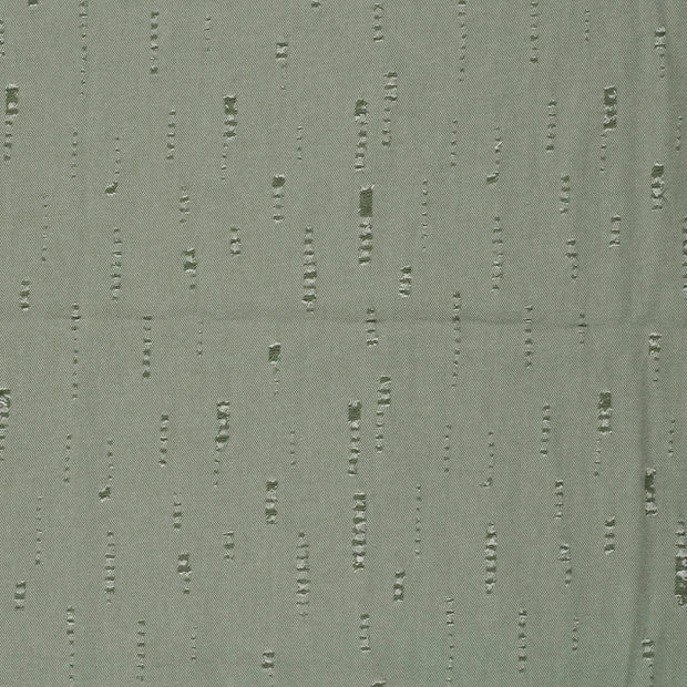 Jeans tissu Vert Olive mat 