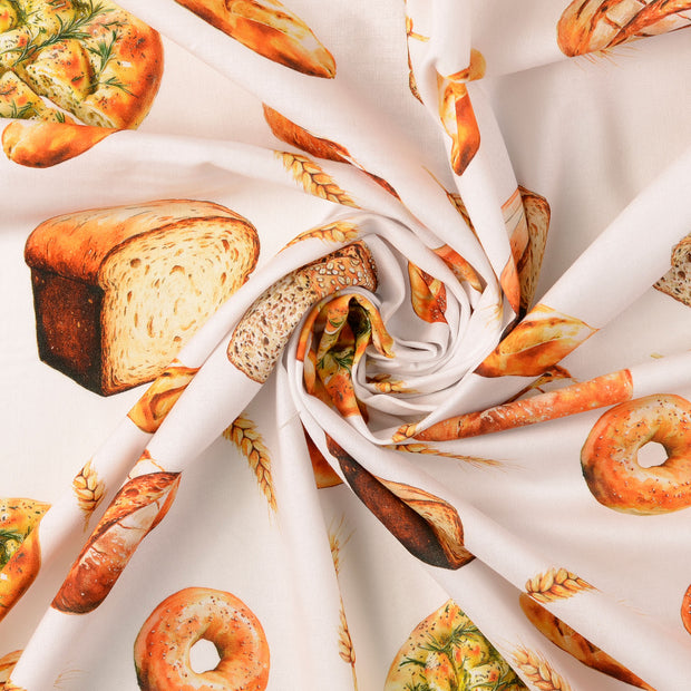 Cretonne tissu Blanc 