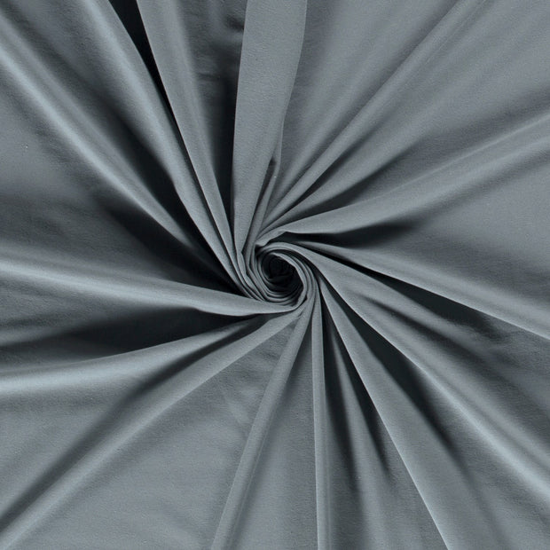 Jersey fabric Steel Blue 