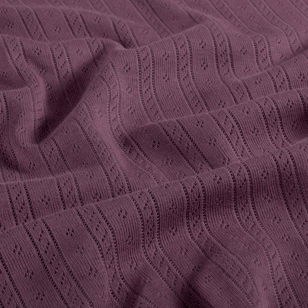 Ajour fabrik Uni Mauve