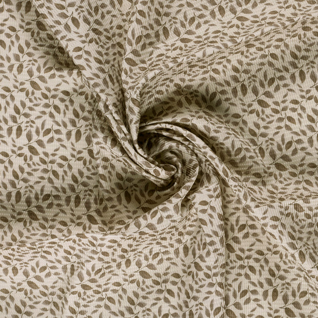 Waffelpiqué fabrik Beige 