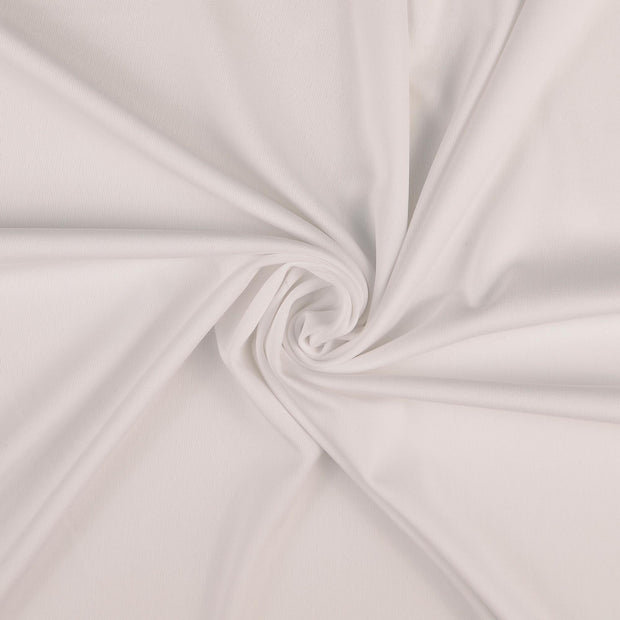 Polyester Jersey fabrik weiß 