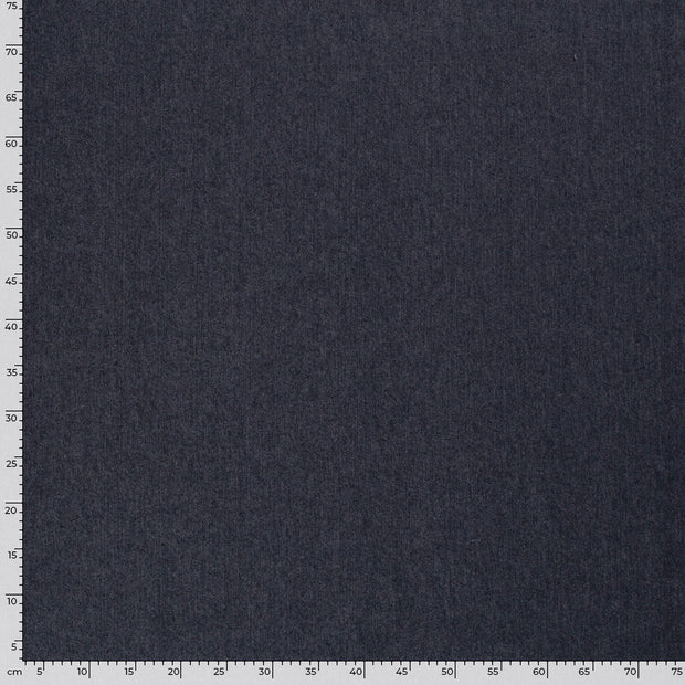 Denim Stretch fabric Unicolour Navy