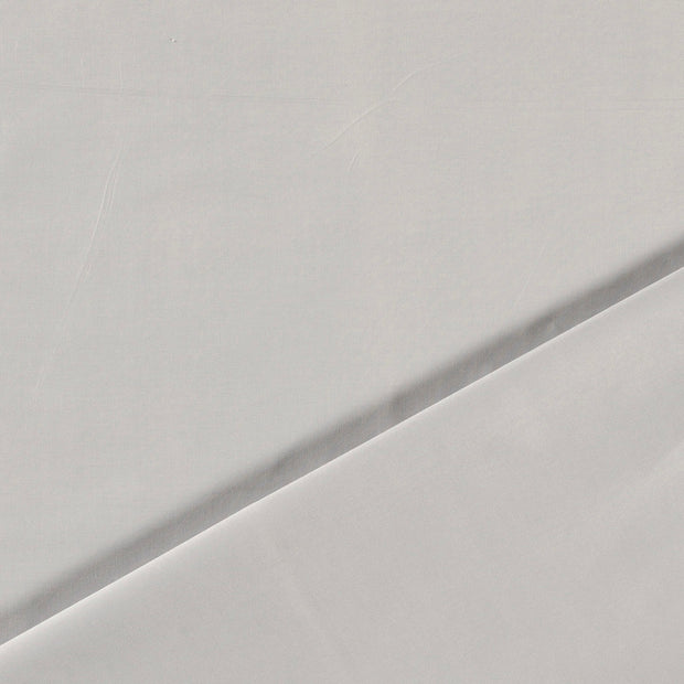 Popeline de Coton tissu Gris clair 