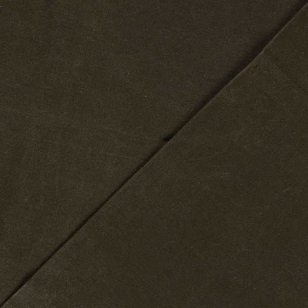 Canvas tissu Vert kaki tissu enduit 