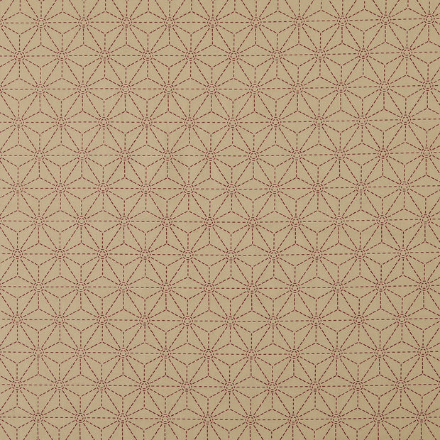 Cotton Poplin fabric Bordeaux