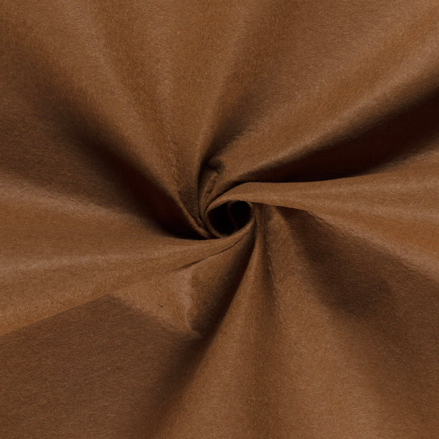 Felt fabric Brown 