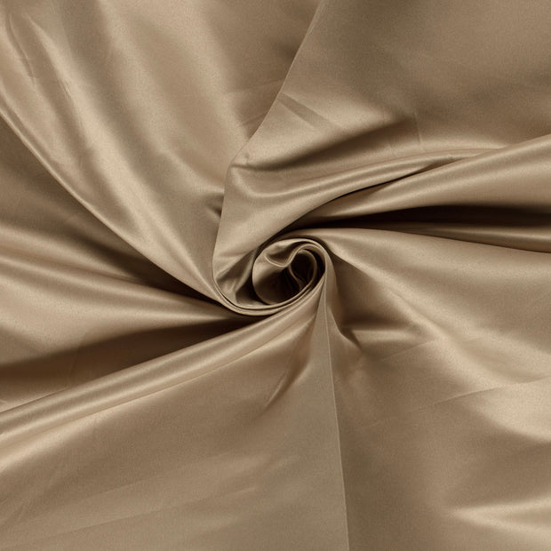Satin Duchesse fabric Beige 