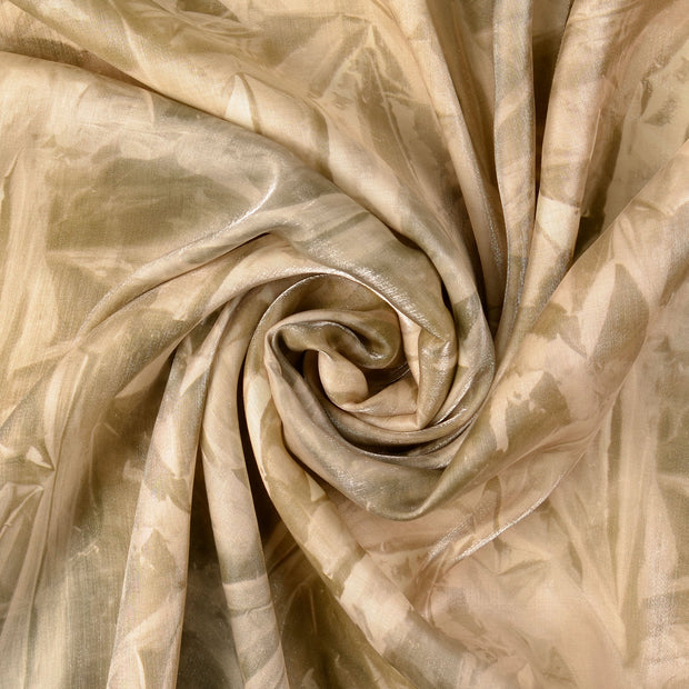 Viscose Satin fabric Beige 