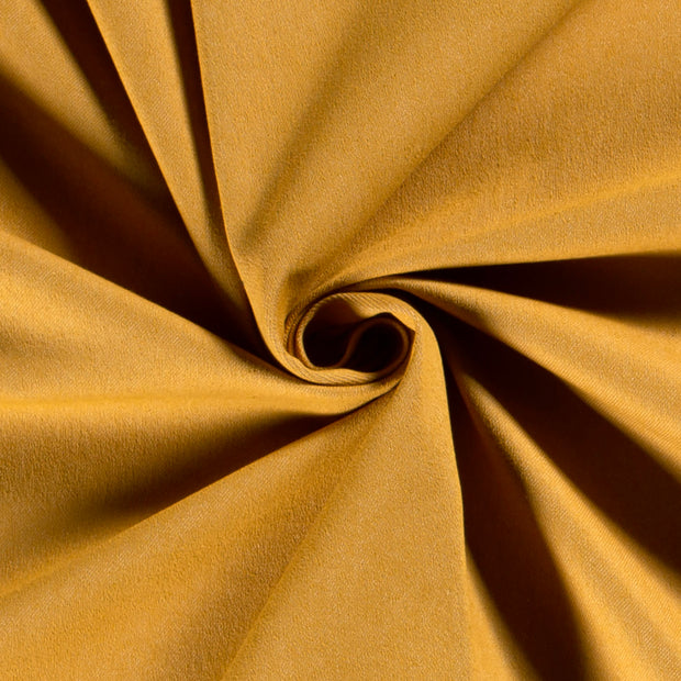 Denim Stretch fabric Unicolour Oker