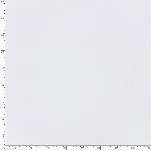 Cotton Poplin GOTS organic fabric Unicolour Optical White