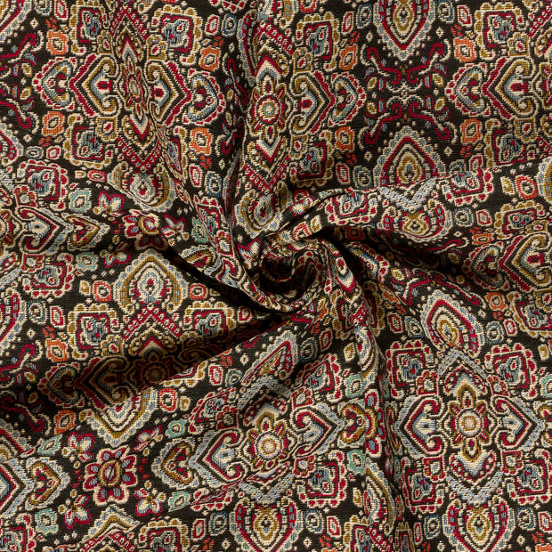 Gobelin fabric Black jacquard 