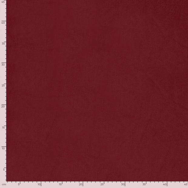 Viscose Twill fabric Unicolour Bordeaux