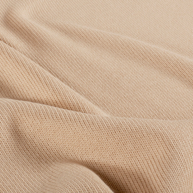 Heavy Knit fabric Unicolour Beige