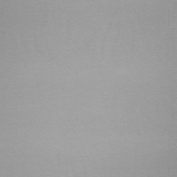 Cotton Jersey GOTS organic fabric Grey matte 