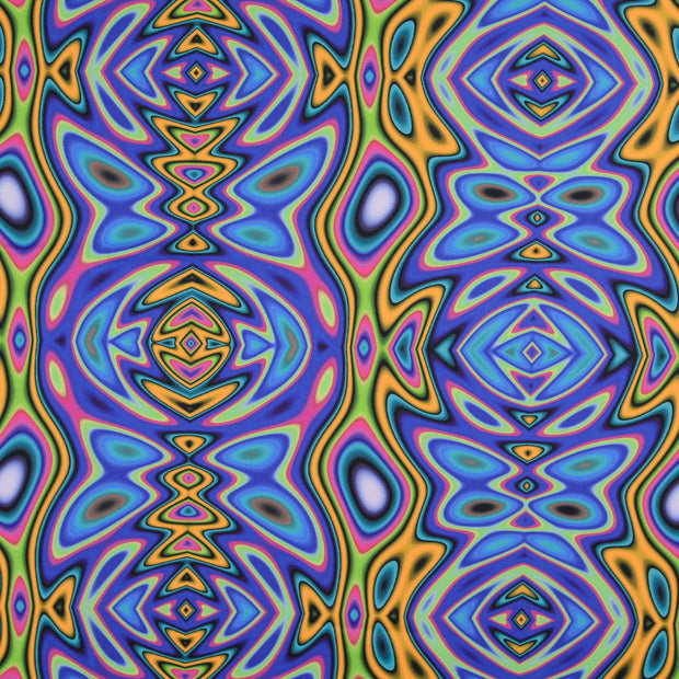 Jersey de Polyester tissu Multicolore 