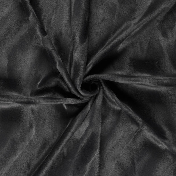 Velours tissu Gris foncé 