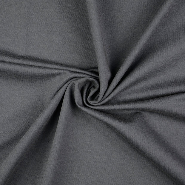 French Terry fabrik grau 