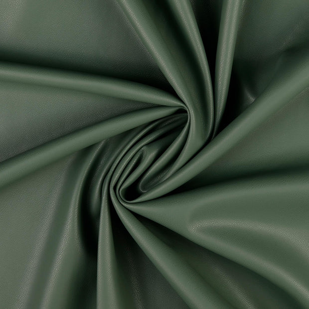 Leather fabric Dark Mint 