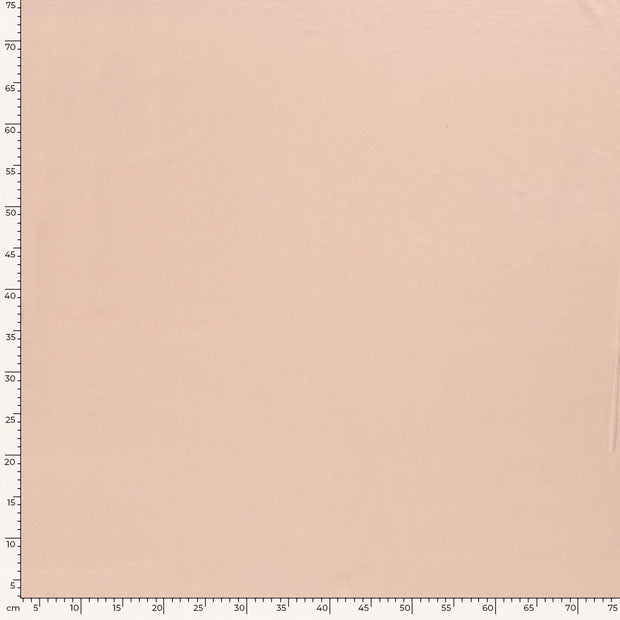 Jersey fabric Unicolour Nude