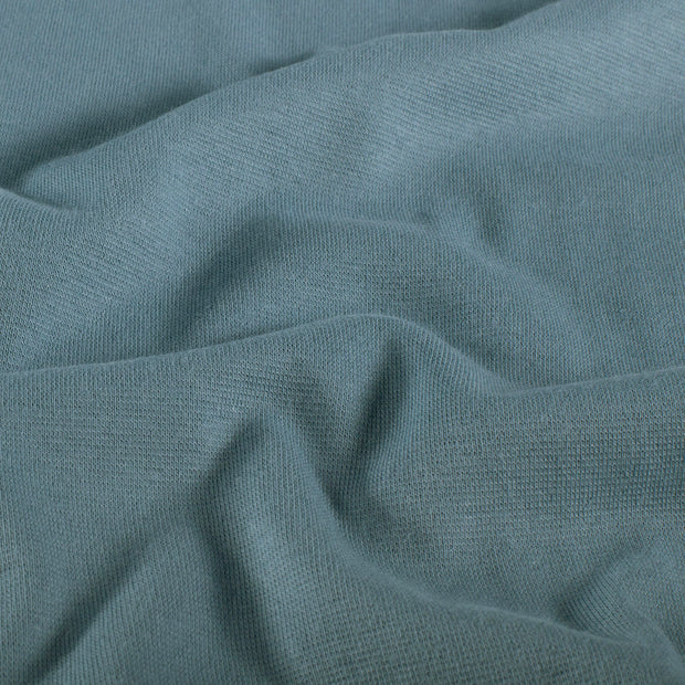 Cuff Material GOTS organic fabric Unicolour Indigo