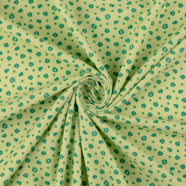 Velours Côtelé 4.5w tissu Menthe foncée 
