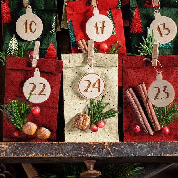  fabric Trees printed 