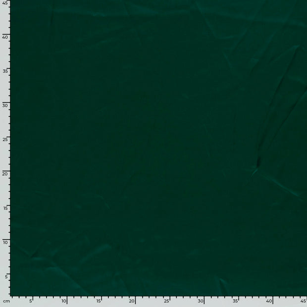 Satin fabric Unicolour Dark Green