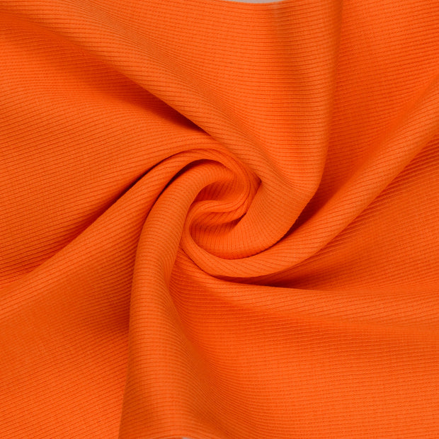 Heavy Knit fabric orange 