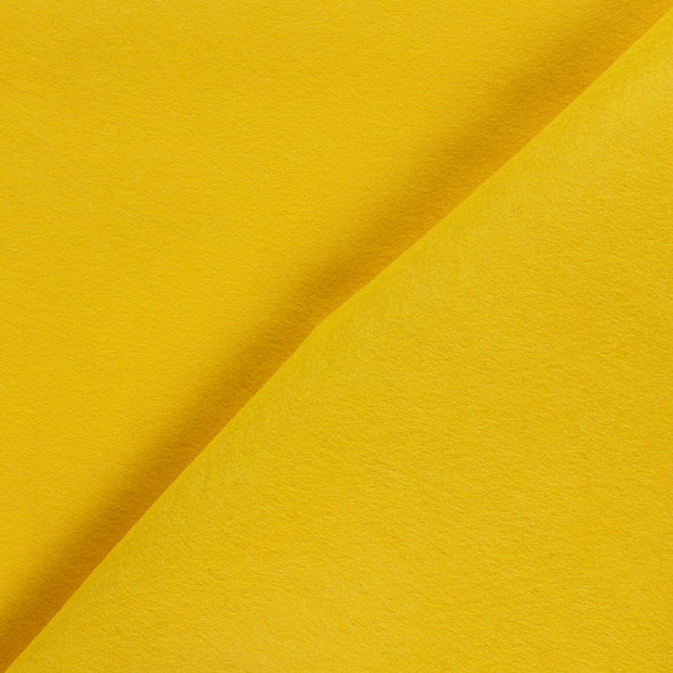 Felt 3mm fabric Yellow 