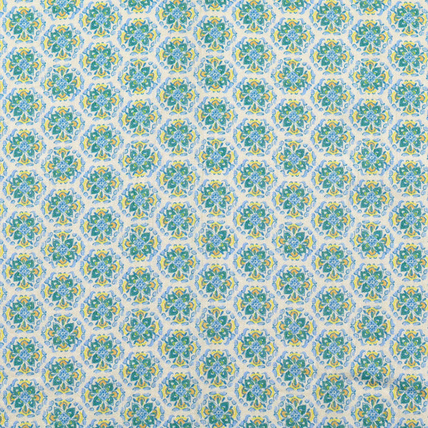 Cotton Poplin fabric green