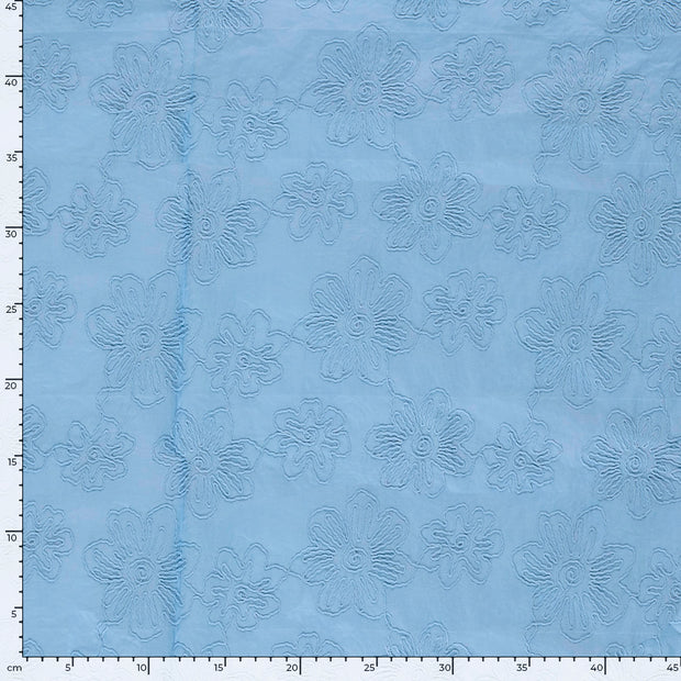  tissu Unicolore Bleu clair