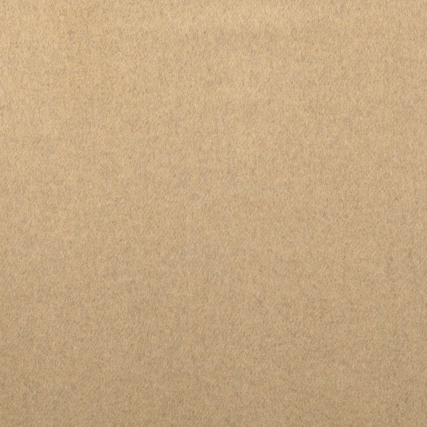 Chiffon en laine tissu Unicolore Beige