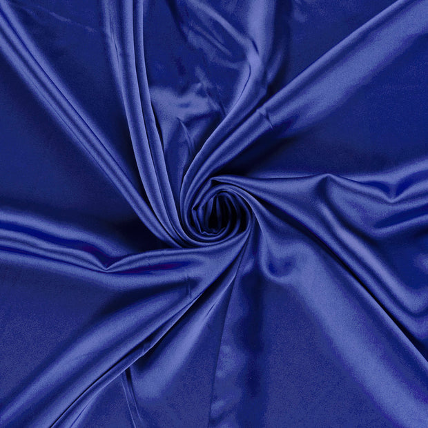 Satin fabric Cobalt 