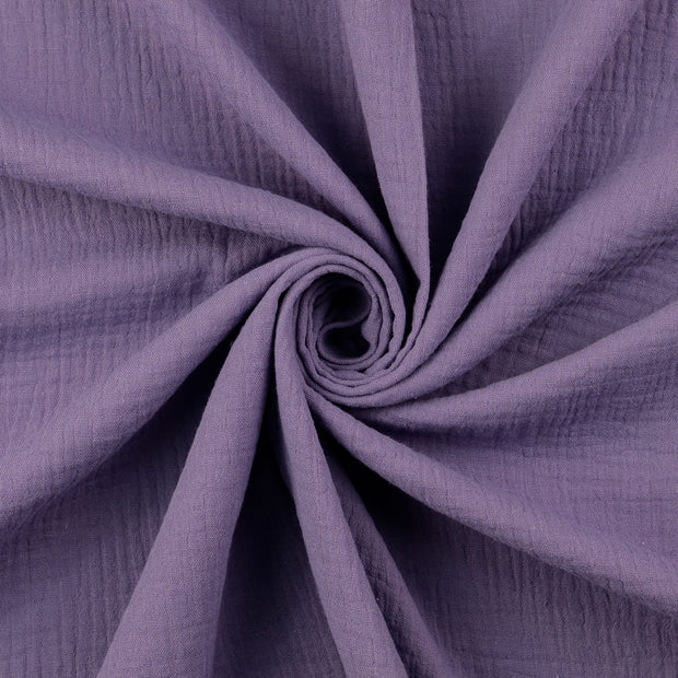 Muslin fabric Lila 