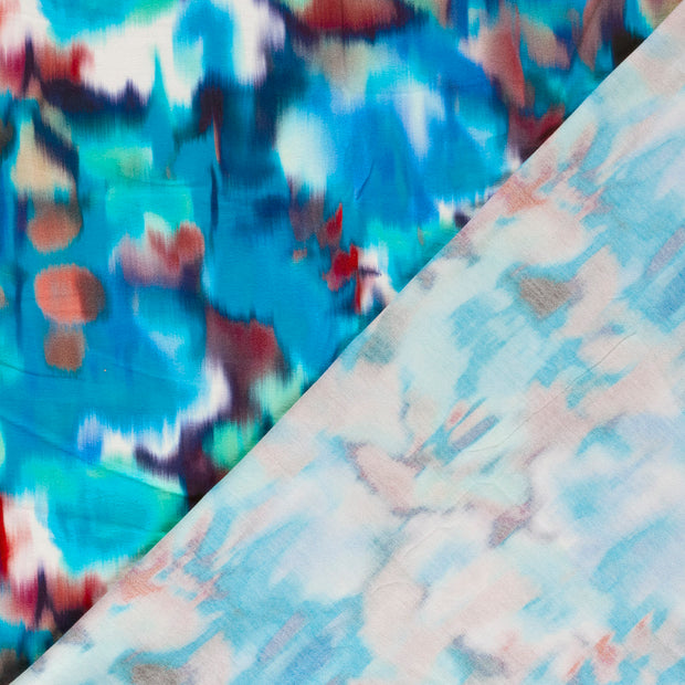Viscose Jersey fabric Abstract digital printed 