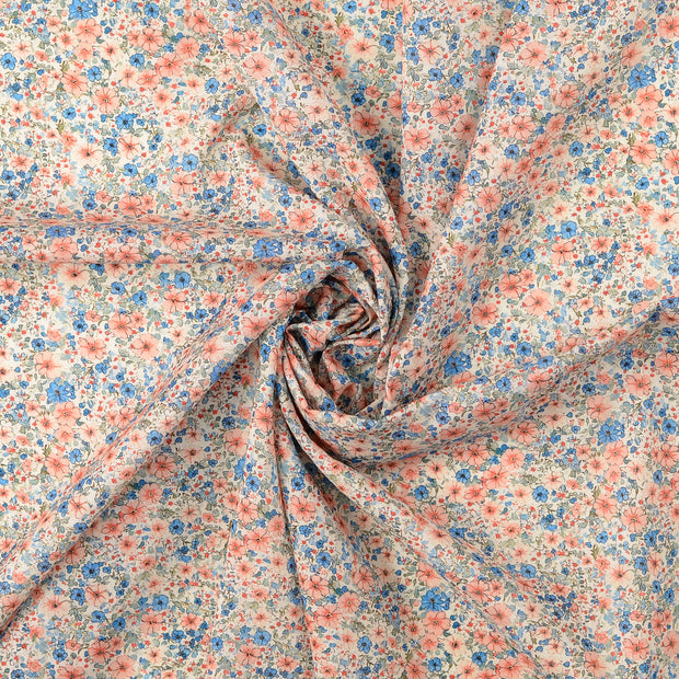 Voile fabrik apricot 