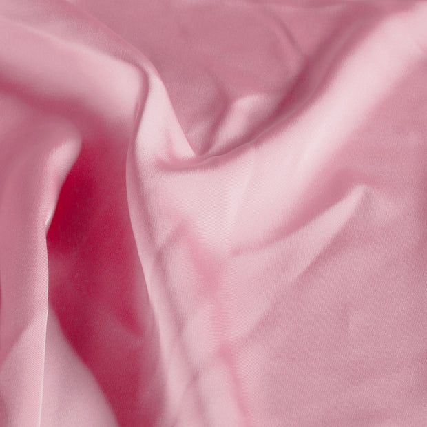 Satin fabric Unicolour Pink