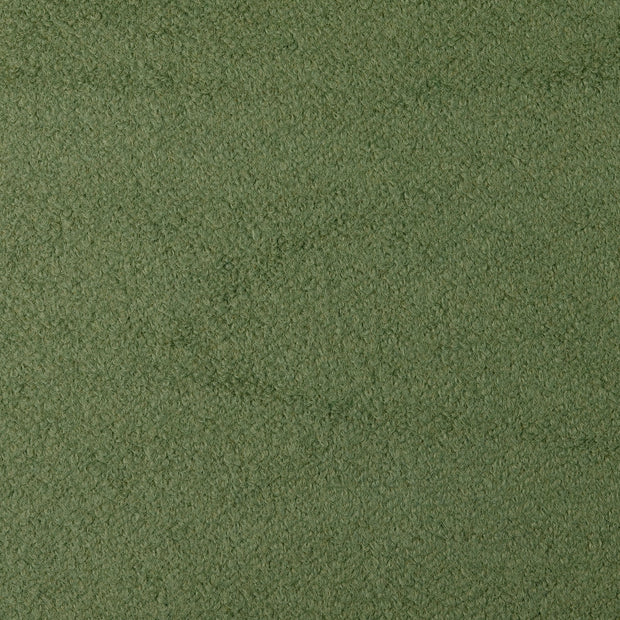 Wool Boucle fabric Green