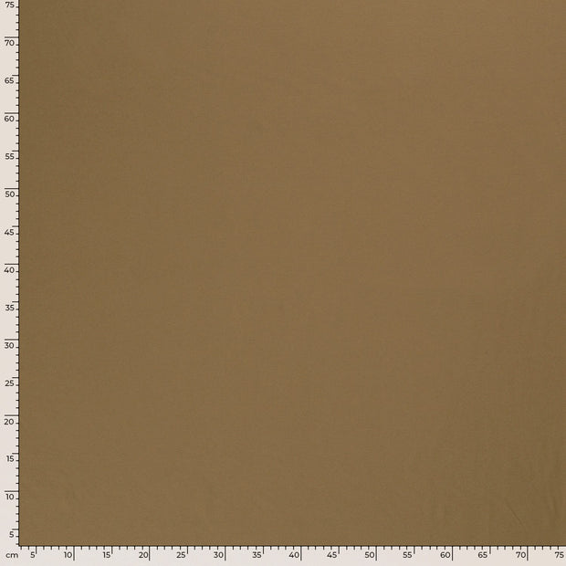 Jersey fabric Unicolour Camel