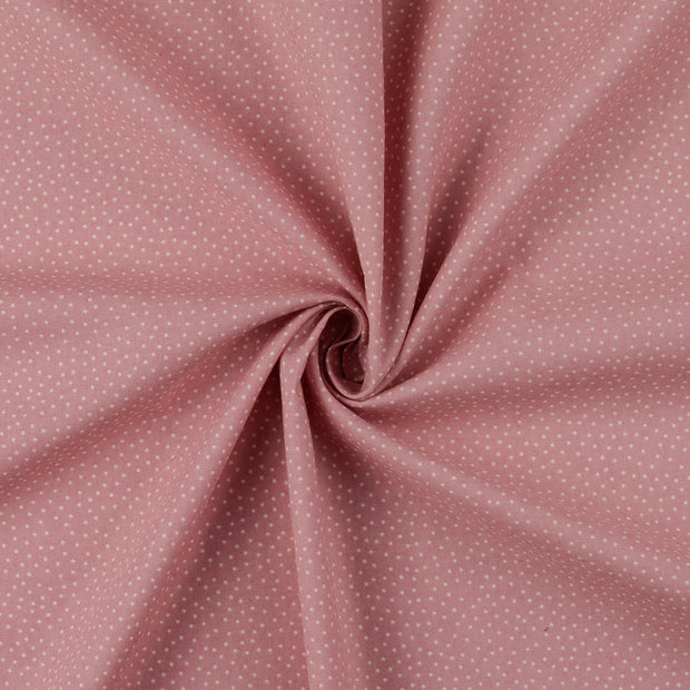 Cotton Poplin fabric Old Pink 