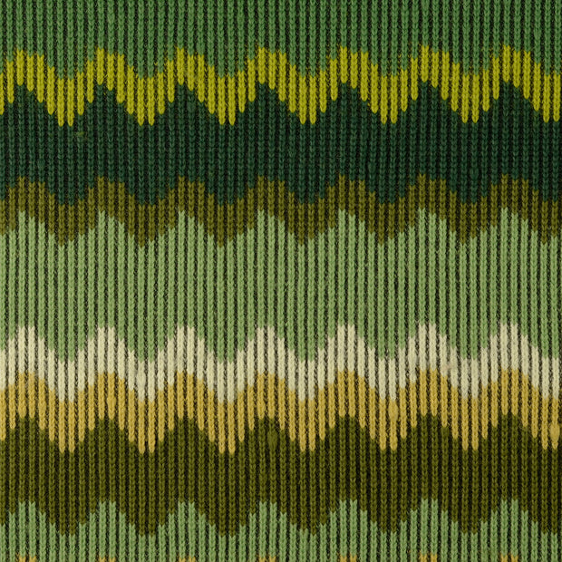  fabric Zigzag Green