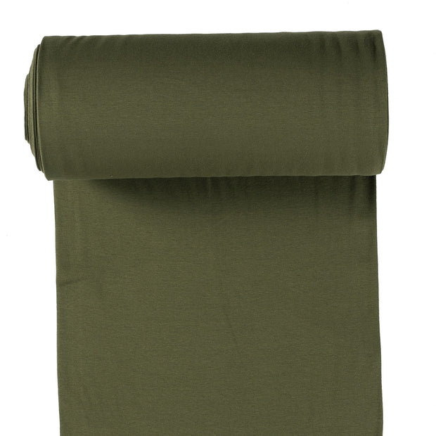 Bündchen fabrik Khaki-Grün 