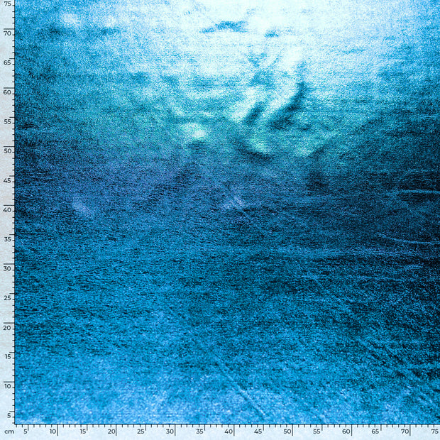 Lamé fabric Unicolour Turquoise