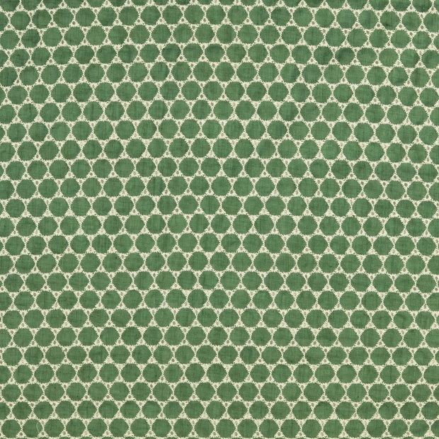 CO Voile fabrik Geometrisch Dunkelgrün