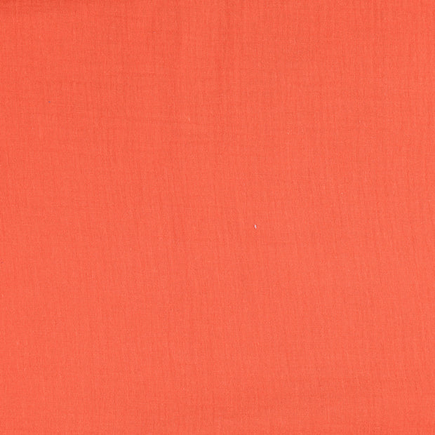 Muslin fabric orange 
