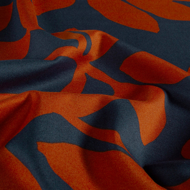 Milano tissu Abstrait Brique
