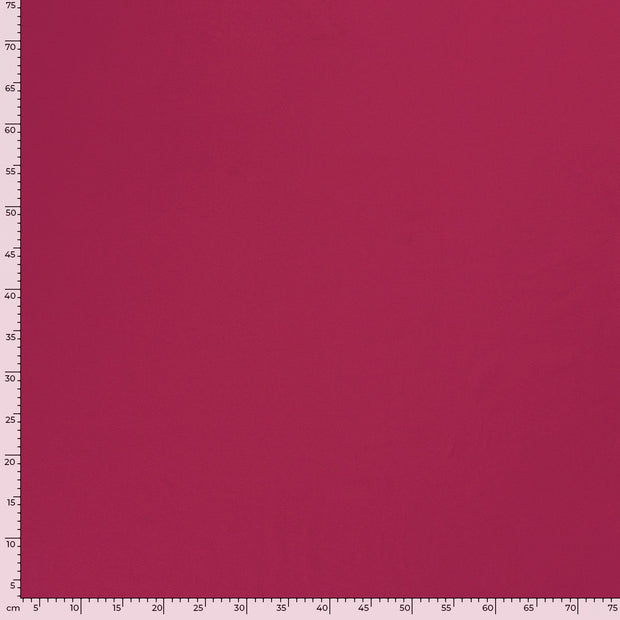 Jersey fabric Unicolour Raspberry
