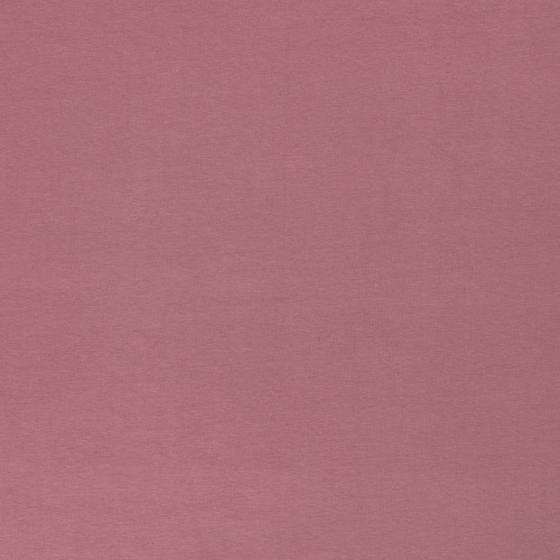 Jersey de Coton GOTS tissu Mauve mat 