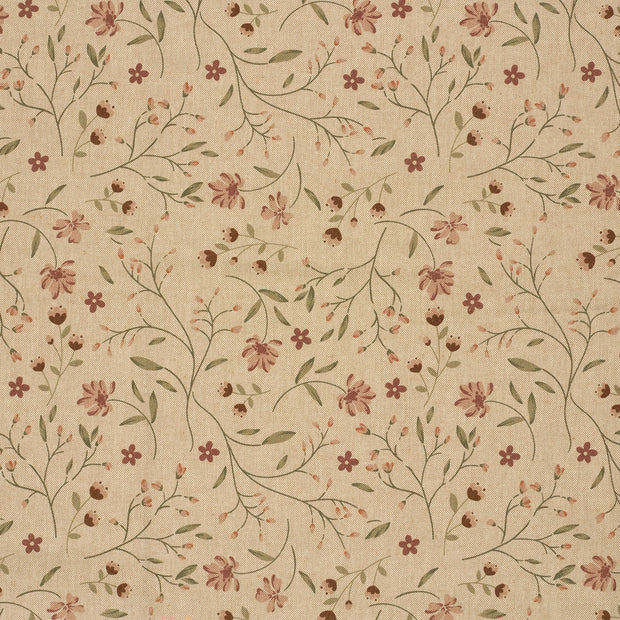 Aspect Lin tissu Beige mat 